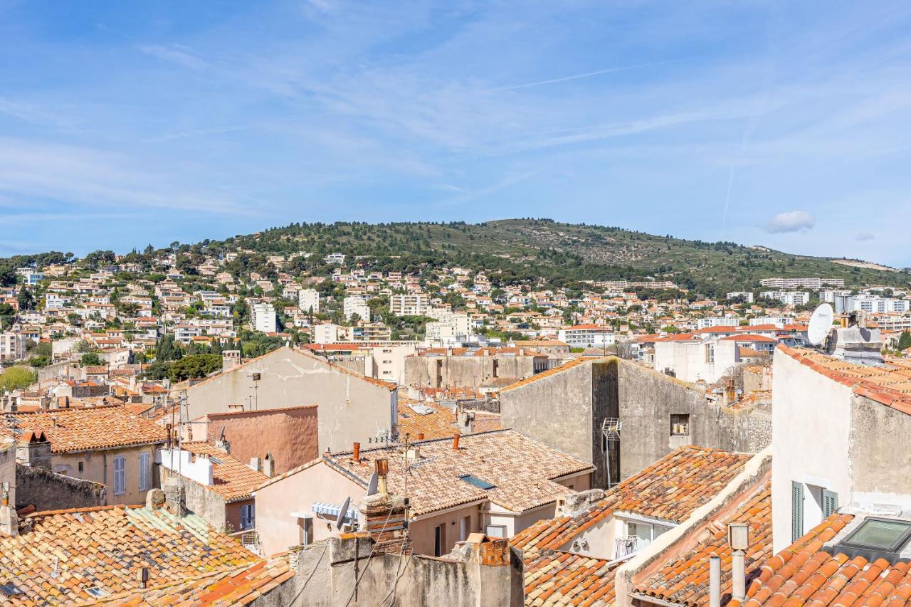 Casa Belvedere - Duplex Atypique Avec Vue Feerique & Parking Souterrain La Ciotat Ngoại thất bức ảnh